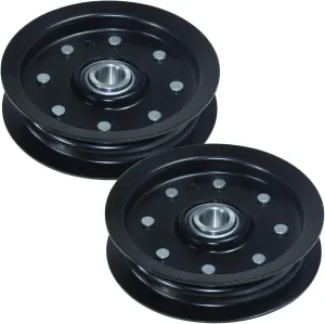 2 Pack 30224 Idler Pulley Replaces Dixie Chopper 30224, Oregon 78-009, 280-850, Rotary 9891 for Dixie Chopper LT2300, LT2400, LT2500, RB2700, SE2550, SE2750 Lawn Mowers