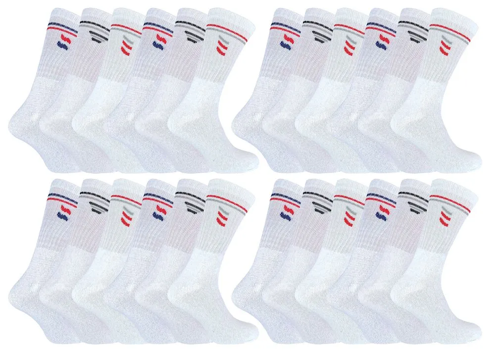24 Pairs Mens 019 Sport Socks