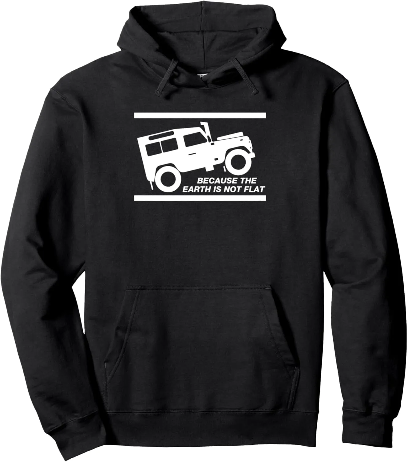 4x4 Earth Rover Black Unisex Adult Classic Pullover Hoodie