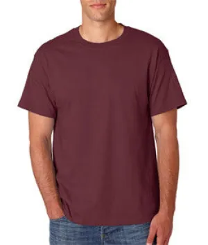 5180 Hanes Adult Beefy-T® T-Shirt Maroon