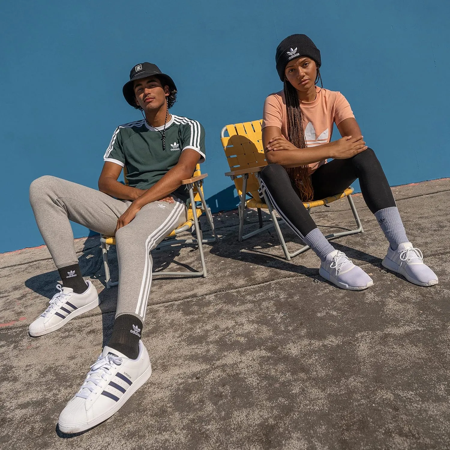 adidas Originals Washed Bucket Hat