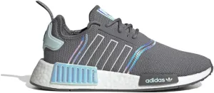 adidas Womens NMD R1 Lace Up Sneakers Shoes Casual - Grey