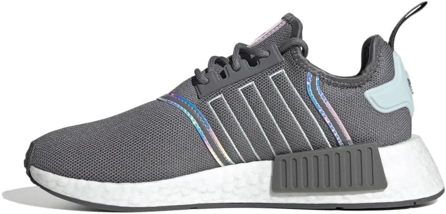 adidas Womens NMD R1 Lace Up Sneakers Shoes Casual - Grey