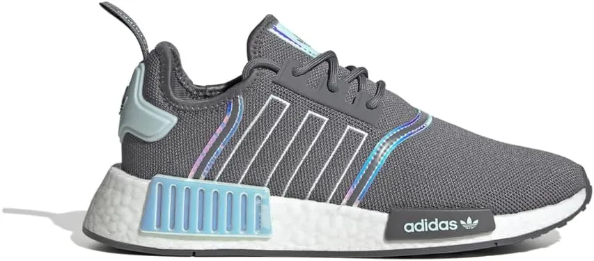 adidas Womens NMD R1 Lace Up Sneakers Shoes Casual - Grey