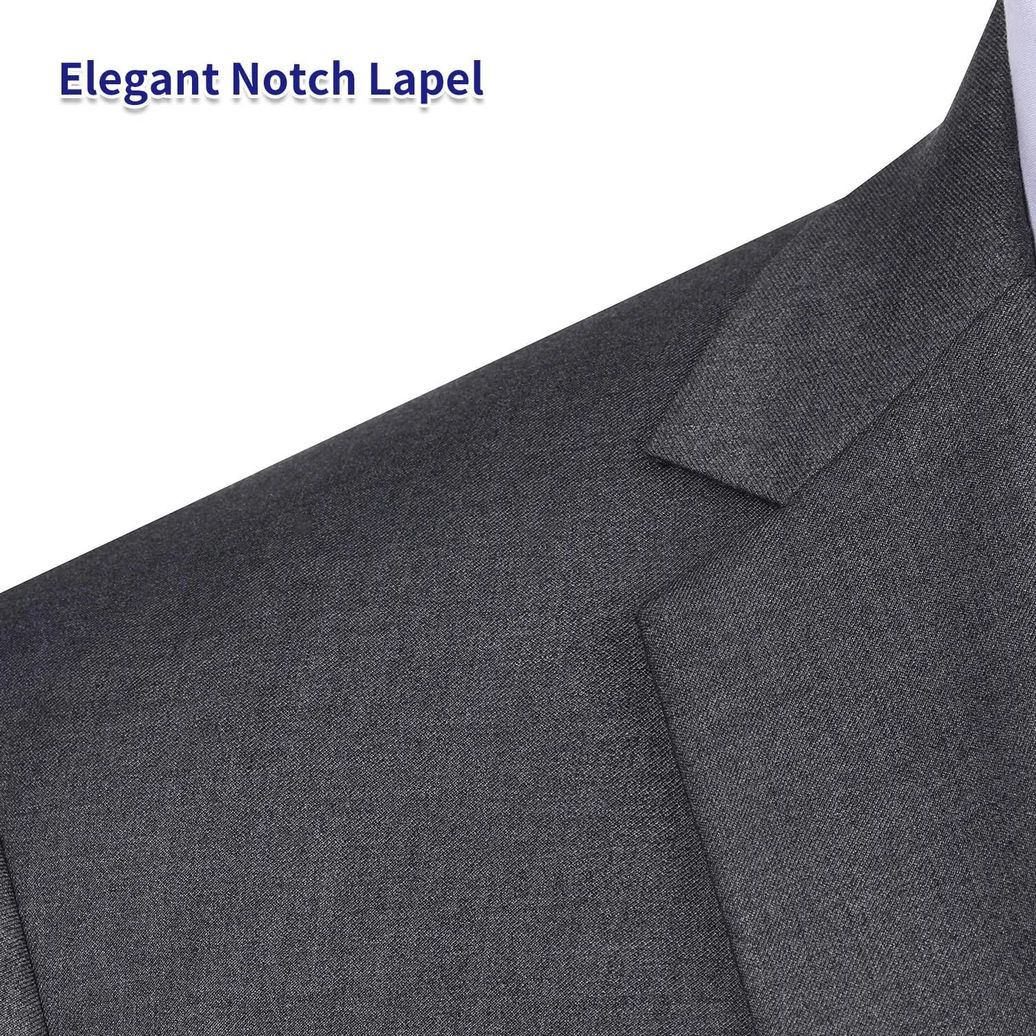 AMY ZHU Men's Classic Fit Suit Separates with Suit Jacket & Custom Dress Pants Size Selection