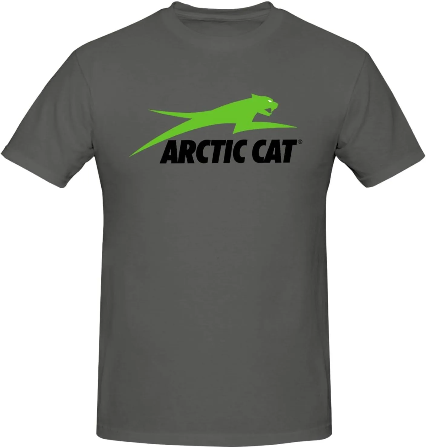 Arctic Cat Logo T-Shirt Men's Classic Basic Homecoming Basic Spring Short Sleeve Tops