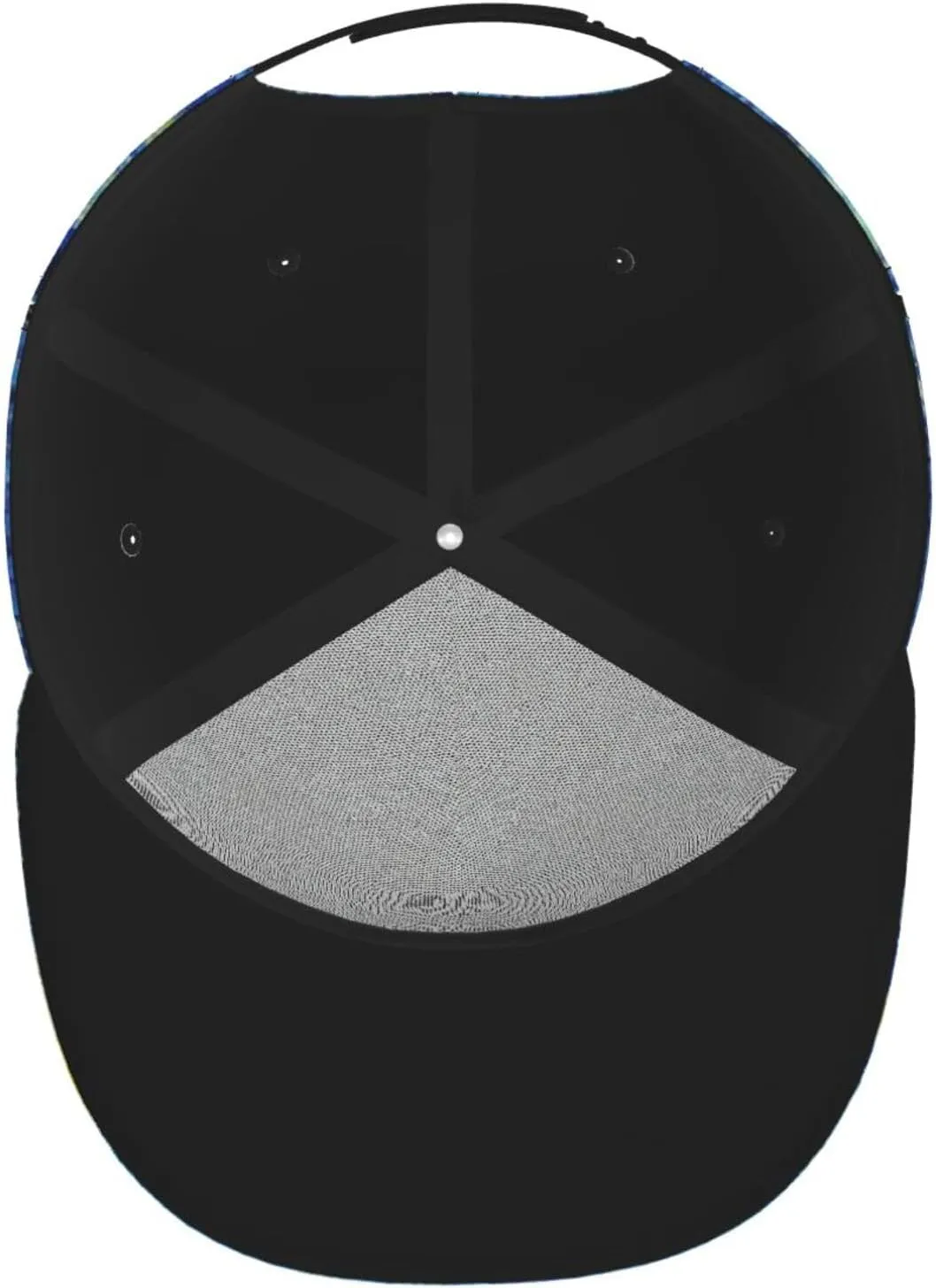 Baseball Cap, Flat Brim Snapback Hat, Unisex