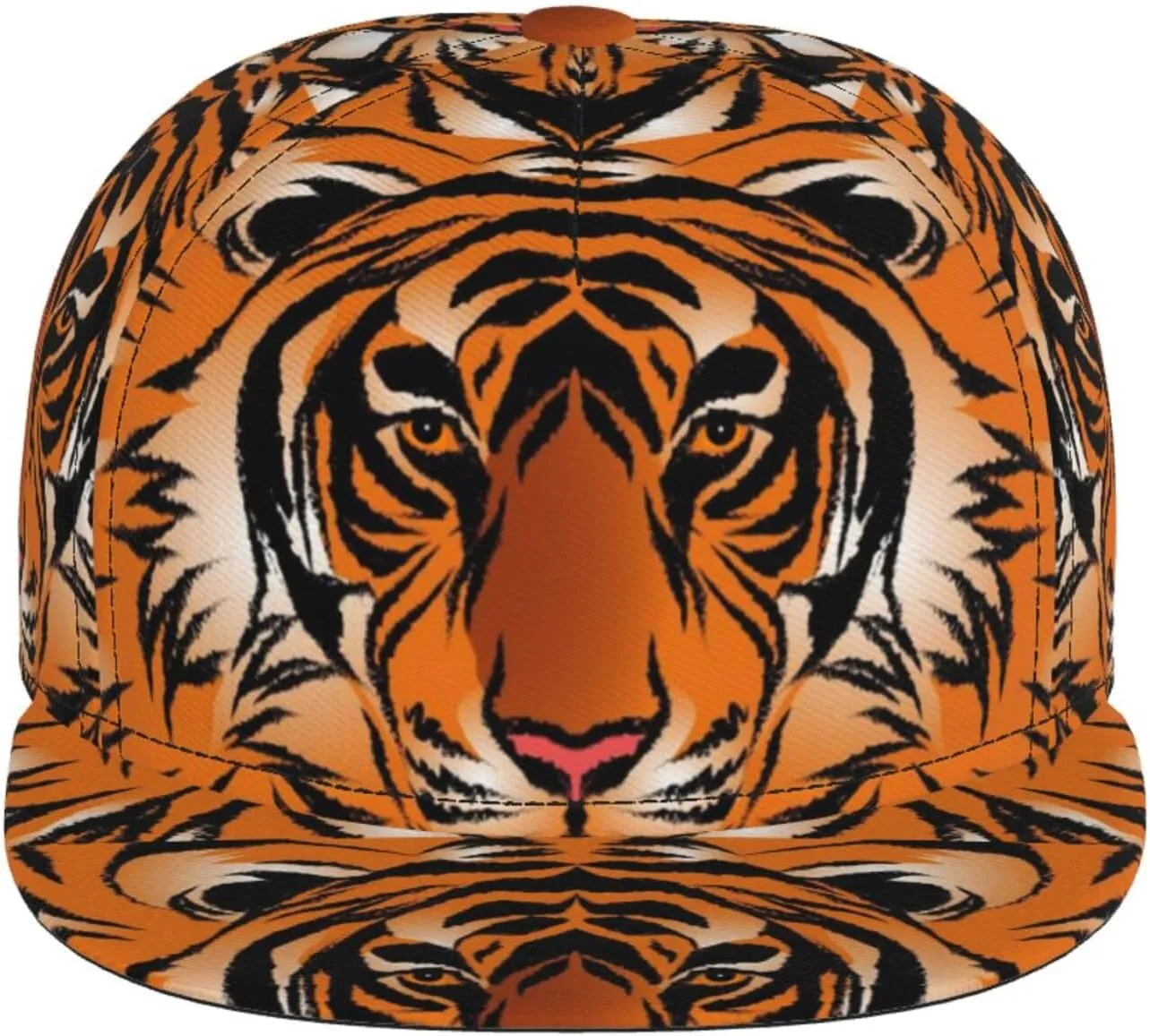 Baseball Cap, Flat Brim Snapback Hat, Unisex