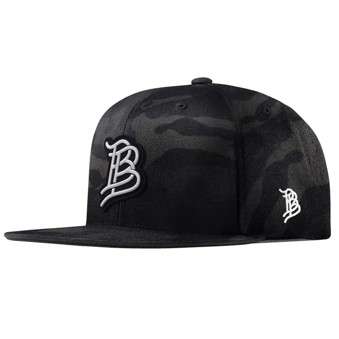 BB Cutout PVC Essential Flat Snapback