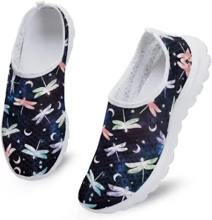 BIGCARJOB Women Sneaker Slip-on Walking Shoes Woman Casual Sport Gym Shoes Breathable Mesh Running Shoes Mom Shoes