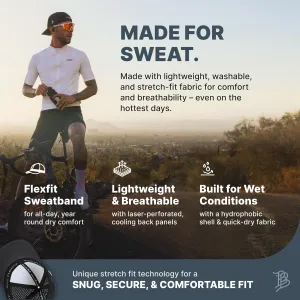 Branded Bills California Stealth Flat Performance, Lightweight, Comfortable Baseball Cap