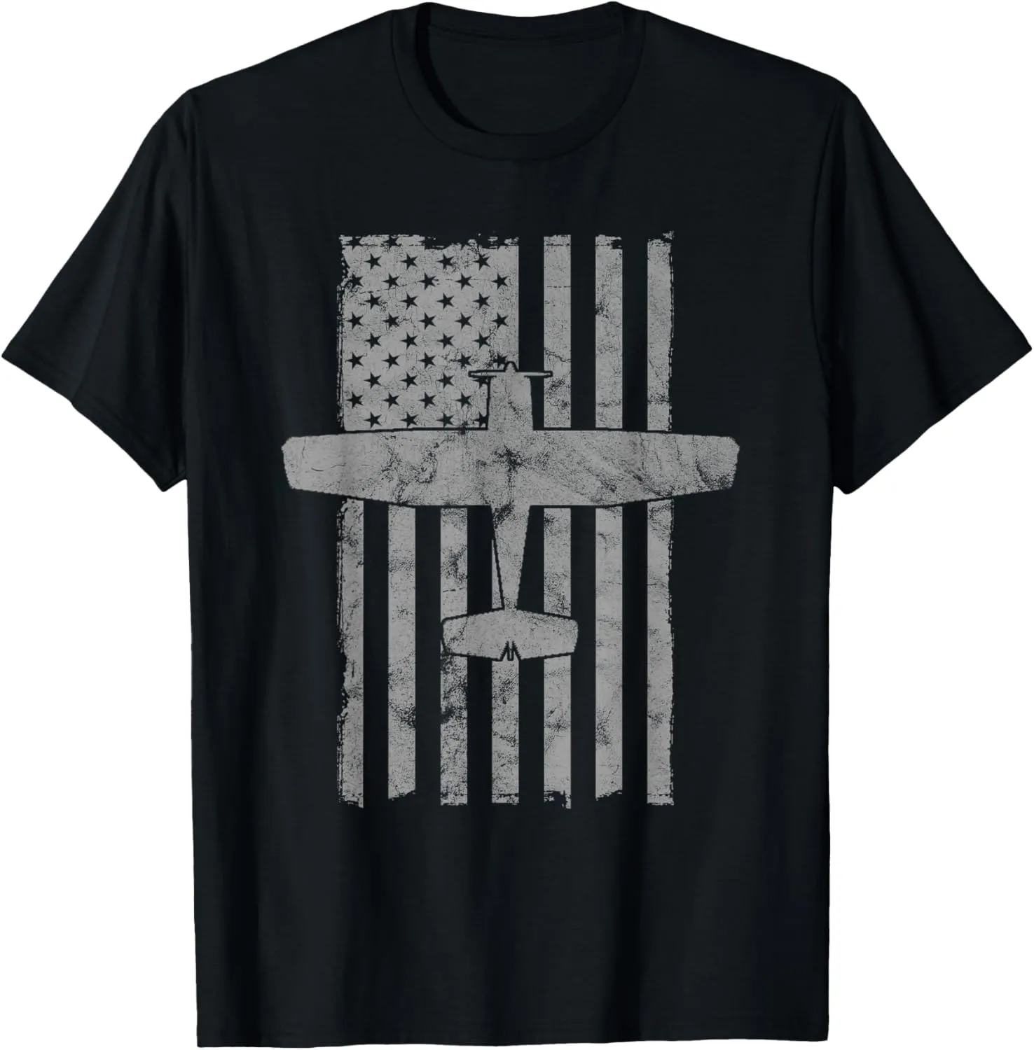 C-150 Airplane Vintage Flag Private Pilot T-shirt T-Shirt