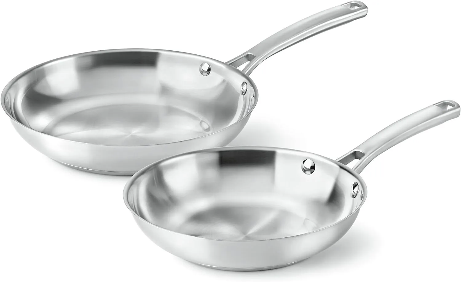 Calphalon Classic Stainless Steel Cookware, Fry Pan, 2-piece
