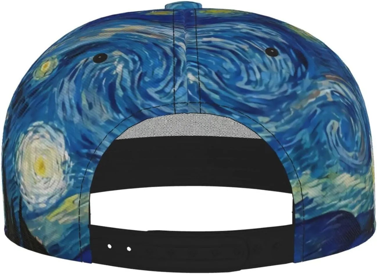 Cartoon Animal Baseball Cap for Men Women Classic Snapback Hip Hop Flat Bill Brim Adjustable Visor Beach Trucker Hat