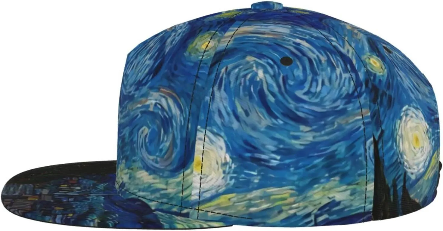 Cartoon Animal Baseball Cap for Men Women Classic Snapback Hip Hop Flat Bill Brim Adjustable Visor Beach Trucker Hat