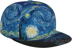 Cartoon Animal Baseball Cap for Men Women Classic Snapback Hip Hop Flat Bill Brim Adjustable Visor Beach Trucker Hat