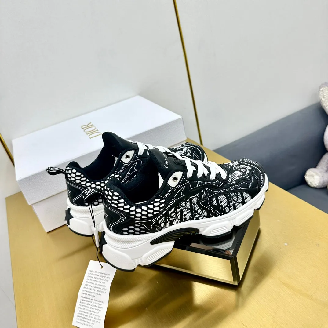 CD Chrono Sneaker 40mm In Black Mesh Fabric 994574