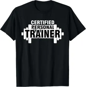 Certified Personal Trainer Shirts for Women Personal Trainer T-Shirt