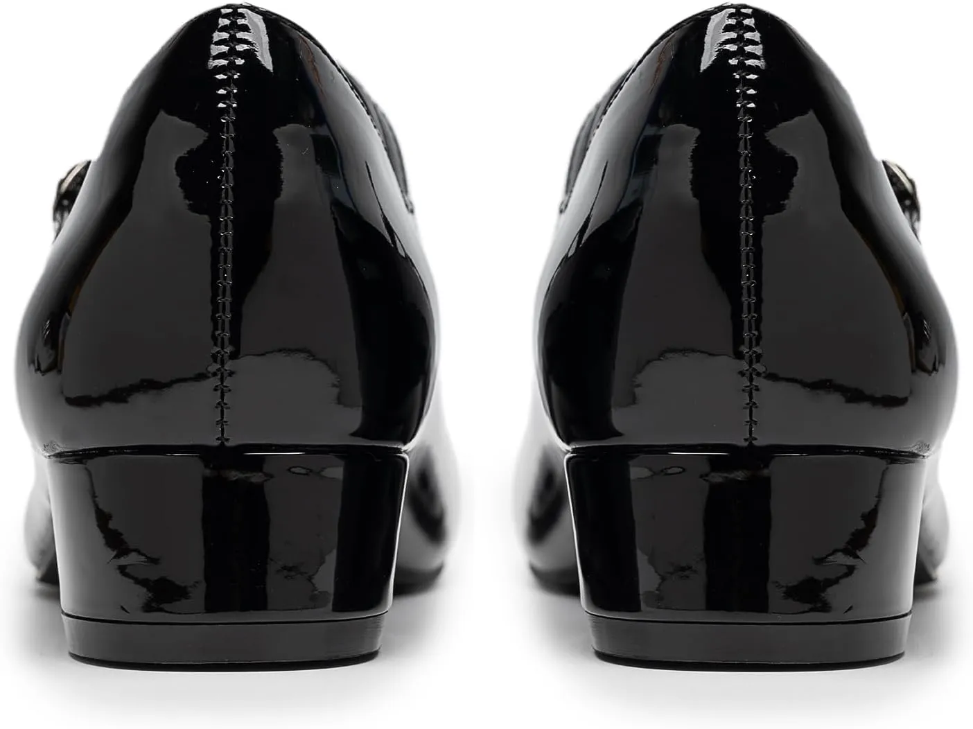 Cestfini Mary Jane Shoes Women Slip on Ballet Flat Dressy Comfortable Round Toe Black Flats Shoes Ankle Strap Flats for Women
