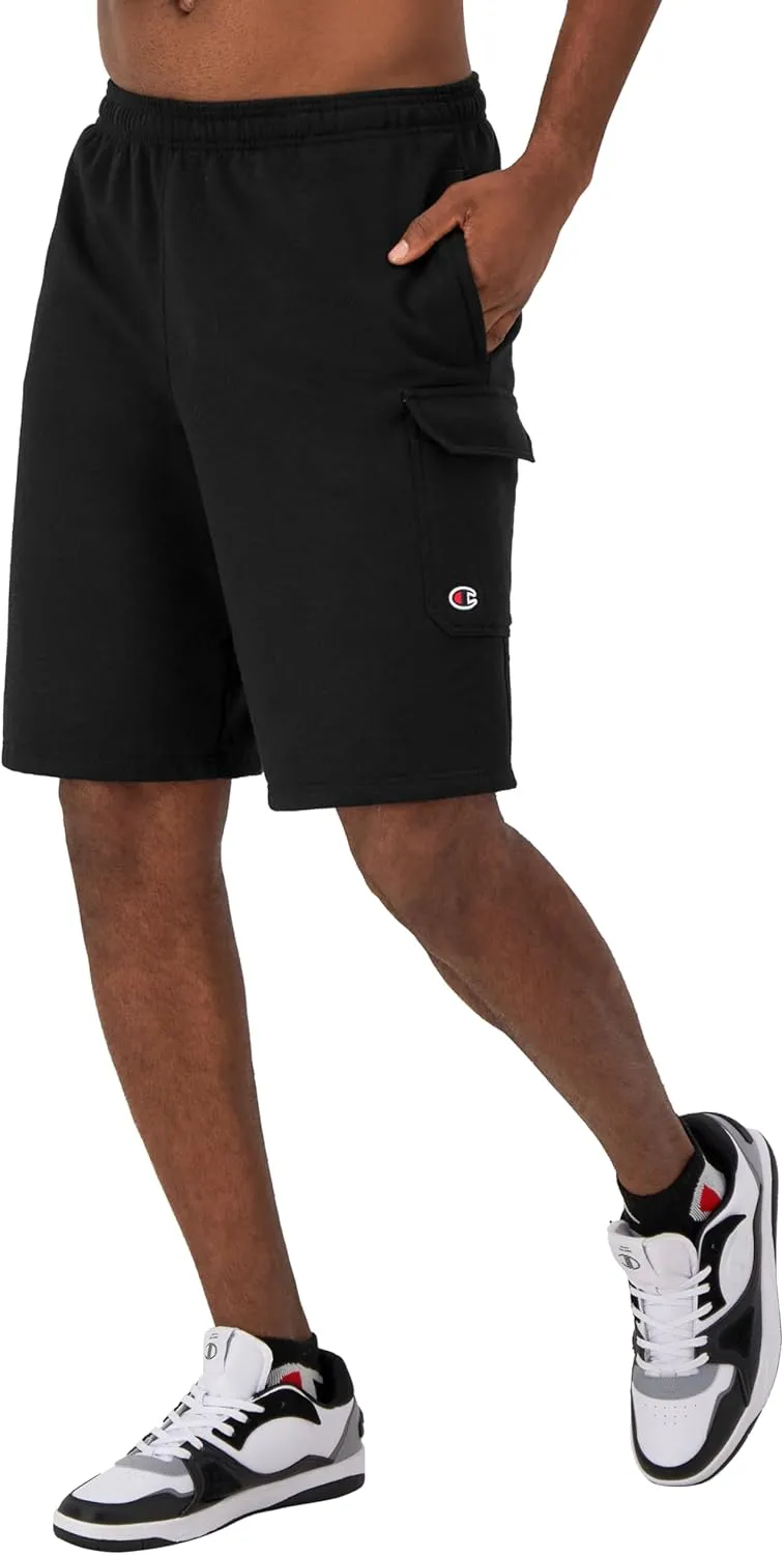 Champion Men's Cargo Shorts, Powerblend, Shorts For Men, Comfortable Cargo Shorts For Men (Reg. Or Big & Tall)