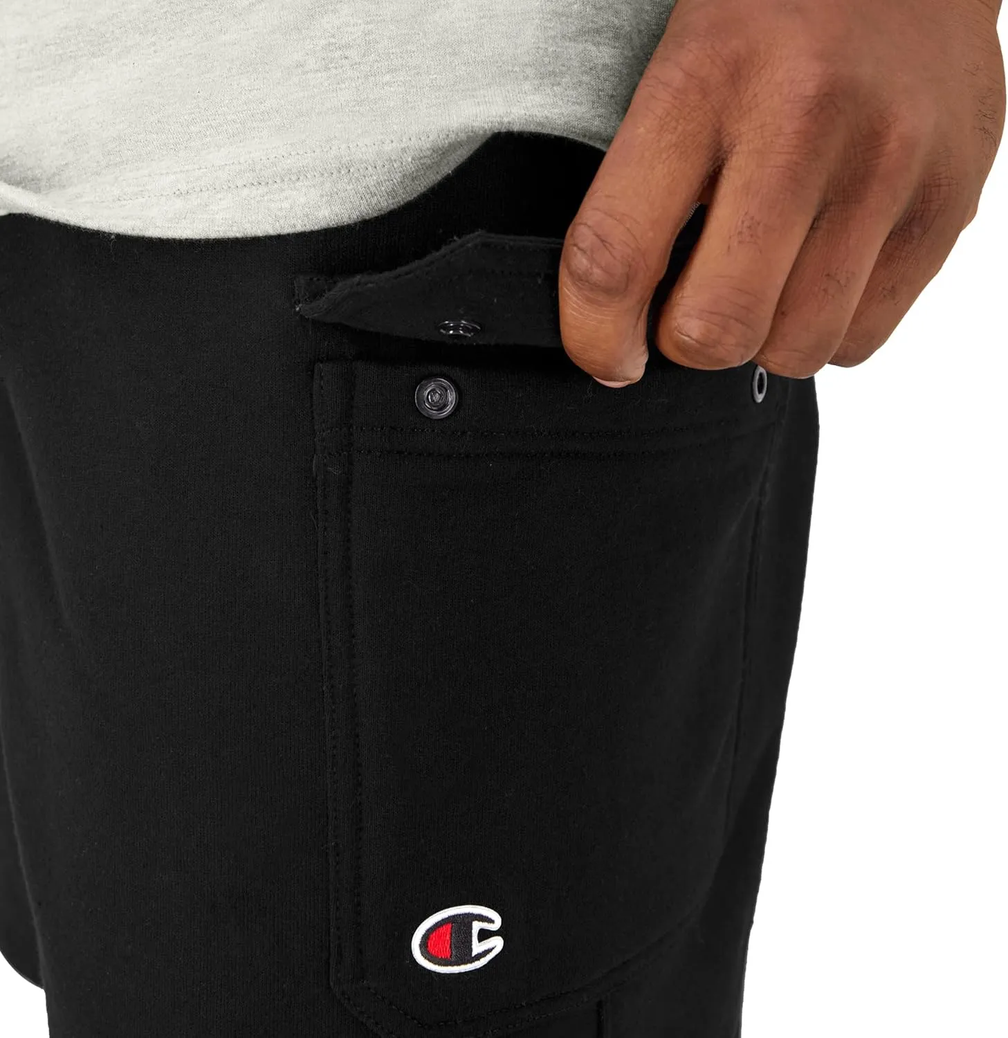 Champion Men's Cargo Shorts, Powerblend, Shorts For Men, Comfortable Cargo Shorts For Men (Reg. Or Big & Tall)