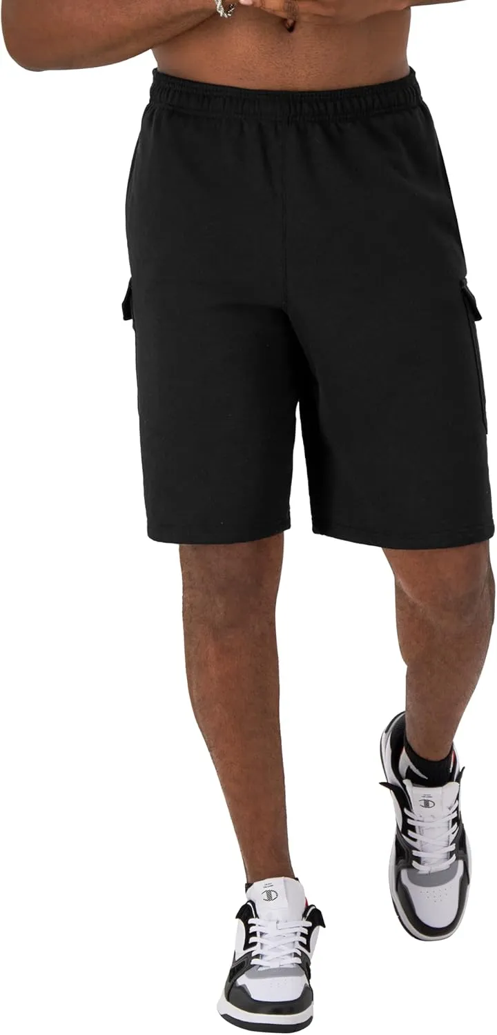 Champion Men's Cargo Shorts, Powerblend, Shorts For Men, Comfortable Cargo Shorts For Men (Reg. Or Big & Tall)
