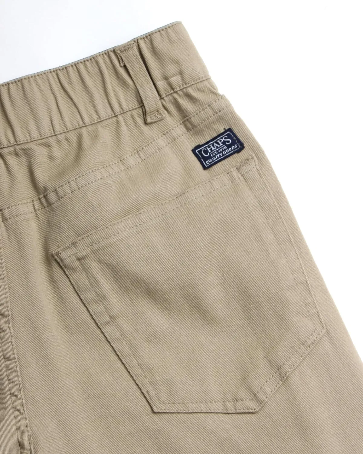 Chaps Boys' Pants - Stretch Twill Flat Front Chino Pants - Casual Pants for Boys (8-20)