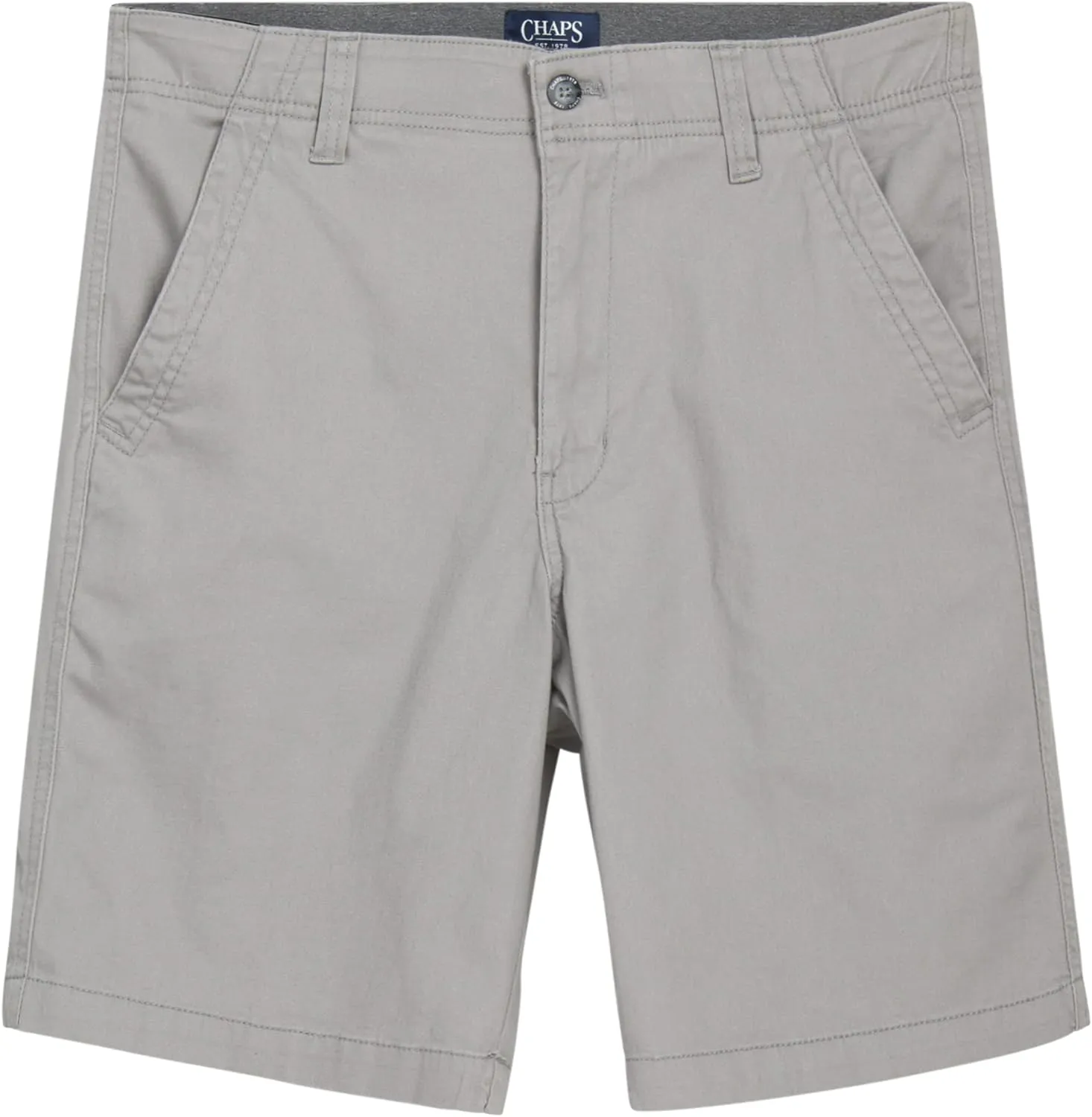 Chaps Men's Shorts - Classic Fit Khaki Shorts - Flat Front Above The Knee Shorts for Men (Size: 30-38)