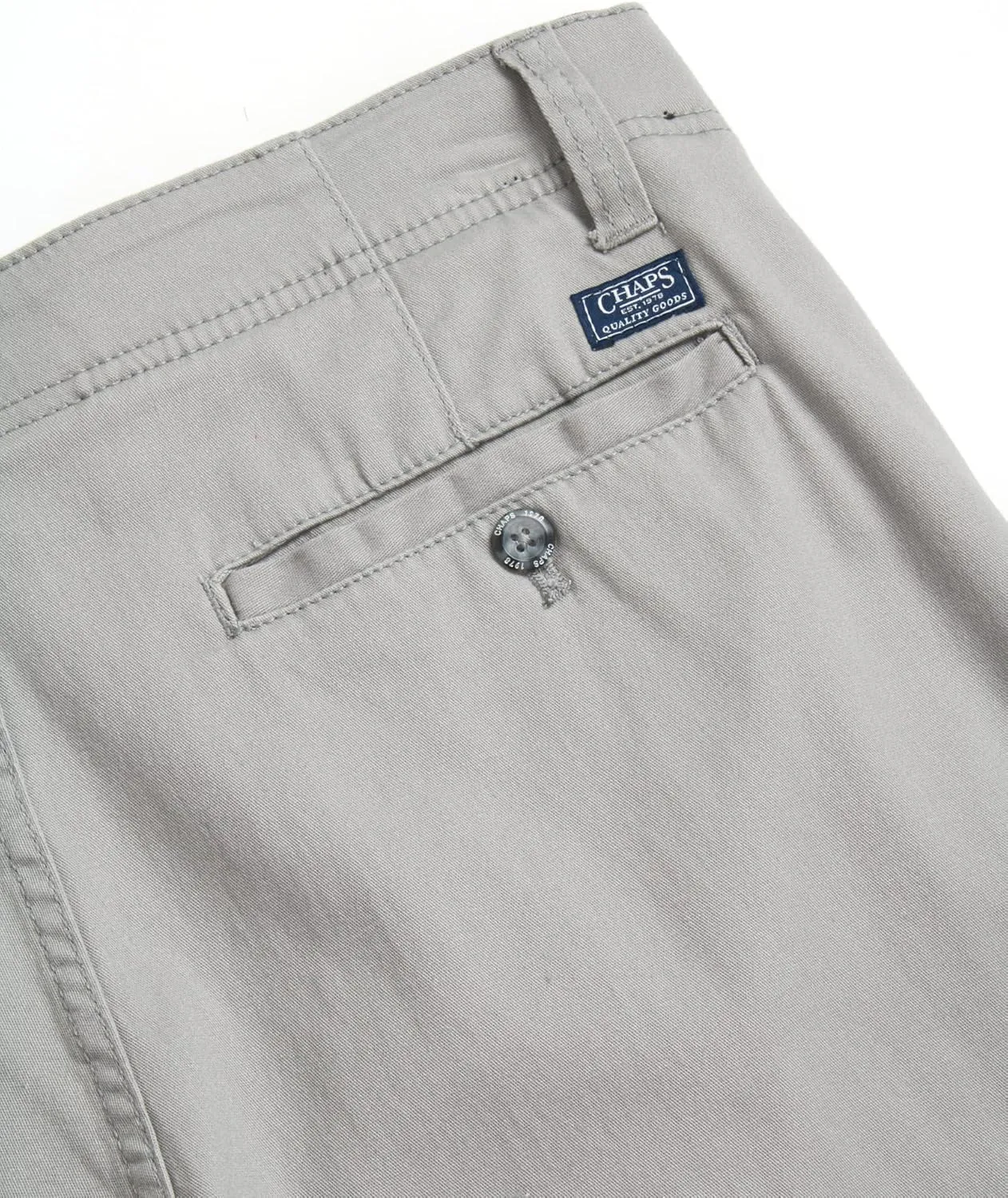 Chaps Men's Shorts - Classic Fit Khaki Shorts - Flat Front Above The Knee Shorts for Men (Size: 30-38)