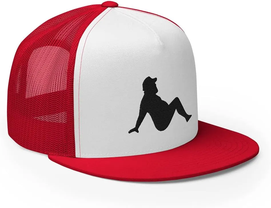 Chubby Fat Thick Guy Embroidered Trucker Hat Cap