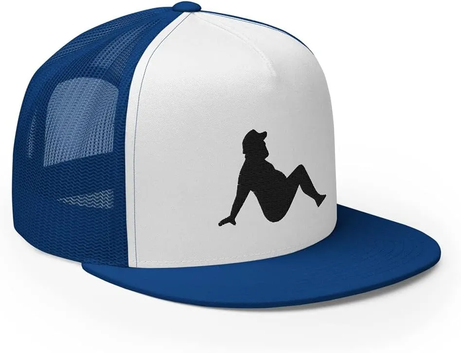 Chubby Fat Thick Guy Embroidered Trucker Hat Cap