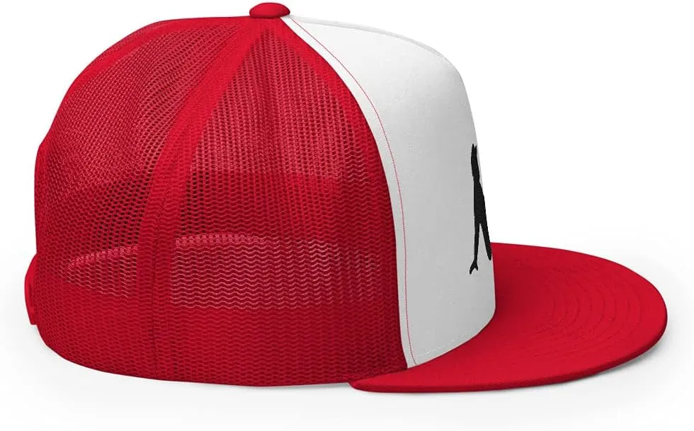 Chubby Fat Thick Guy Embroidered Trucker Hat Cap