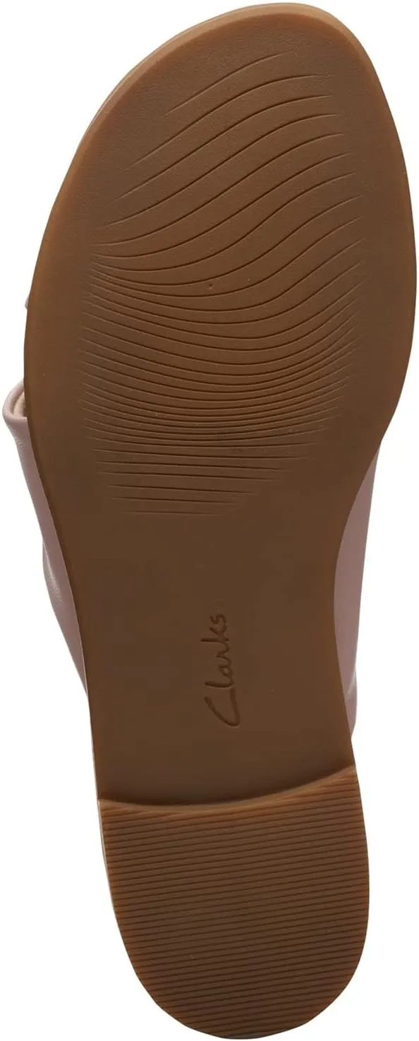 Clarks Women's Reyna Twist Flat Sandal
