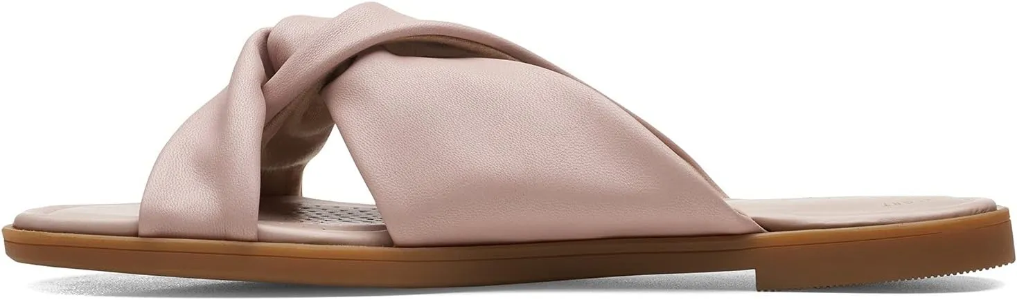 Clarks Women's Reyna Twist Flat Sandal