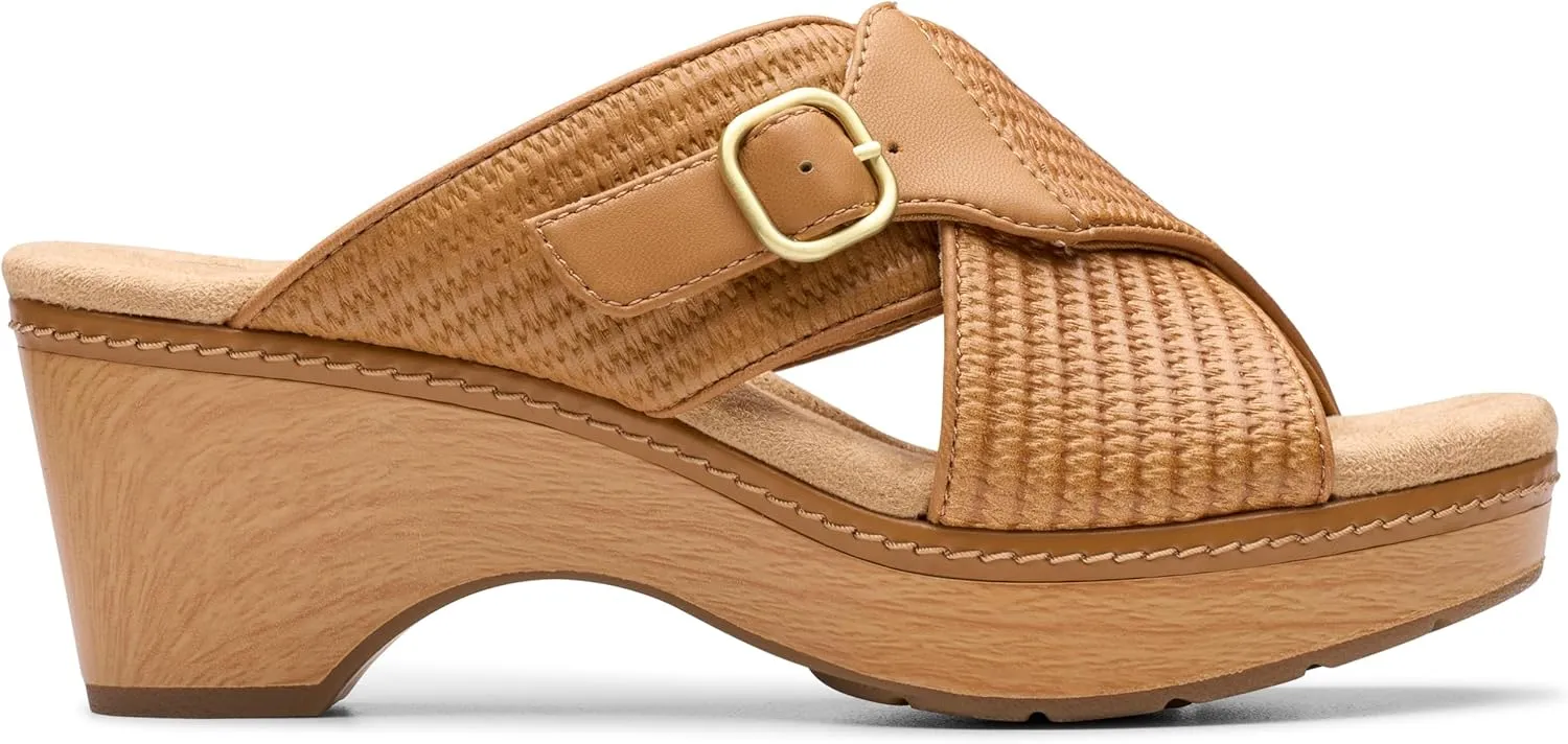 Clarks Women's Seannah Nora Heeled Sandal