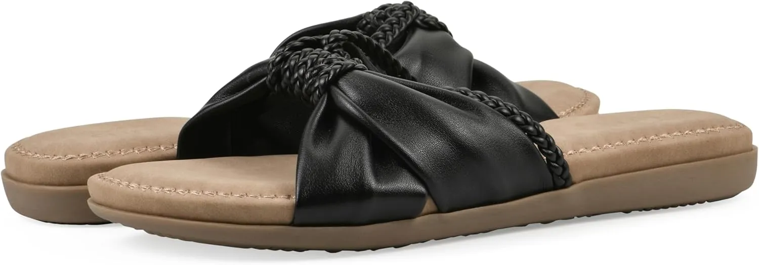 CLIFFS BY WHITE MOUNTAIN Women's Fasha Braided Slide Sandal