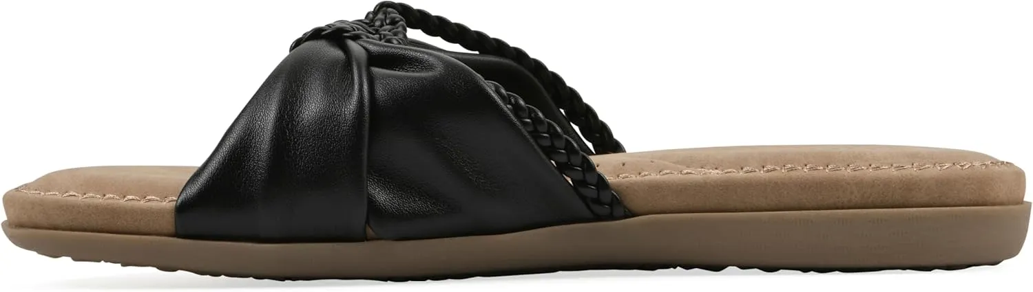 CLIFFS BY WHITE MOUNTAIN Women's Fasha Braided Slide Sandal