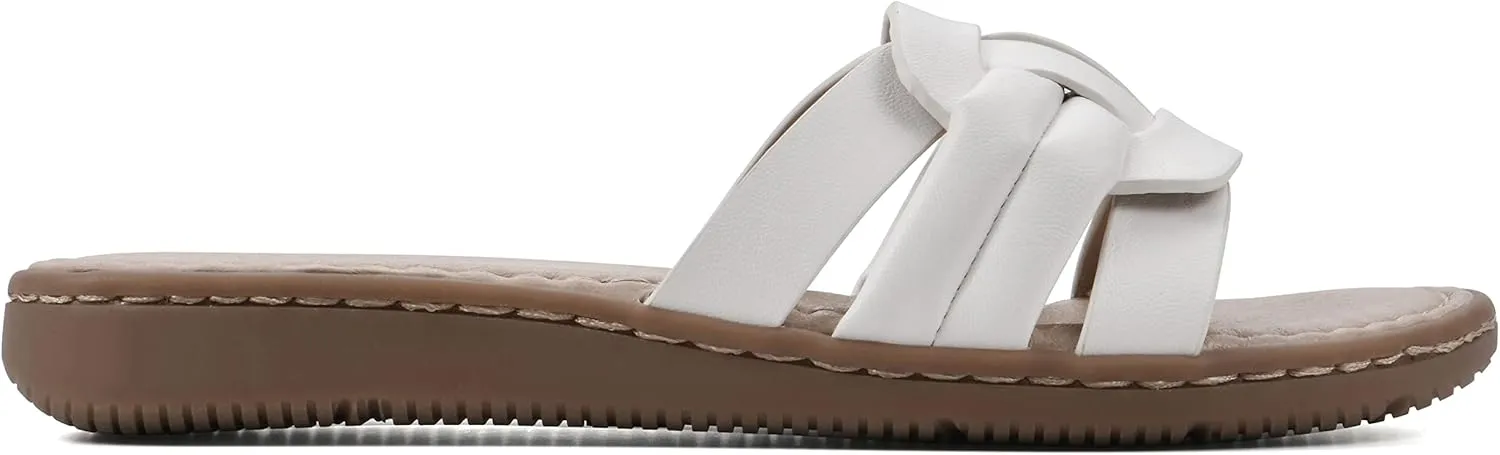 CLIFFS BY WHITE MOUNTAIN Women's Squarely Sandal