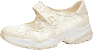 Coach Women's Lace Mary Jane Sneaker, Charcoal/Black, 5.5