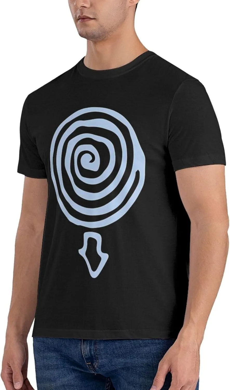 Collective Music Soul Shirt Men's Comfortable Casual Cotton Short-Sleeve Tshirt Cool Pattern Tees Top Black