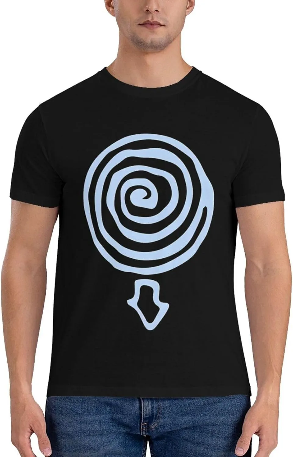 Collective Music Soul Shirt Men's Comfortable Casual Cotton Short-Sleeve Tshirt Cool Pattern Tees Top Black
