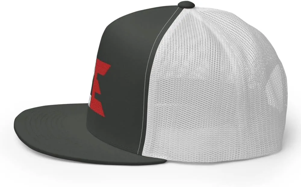 Comando Exclusivo Trucker Hat Flat Bill High Crown Corridos Belicos Cap