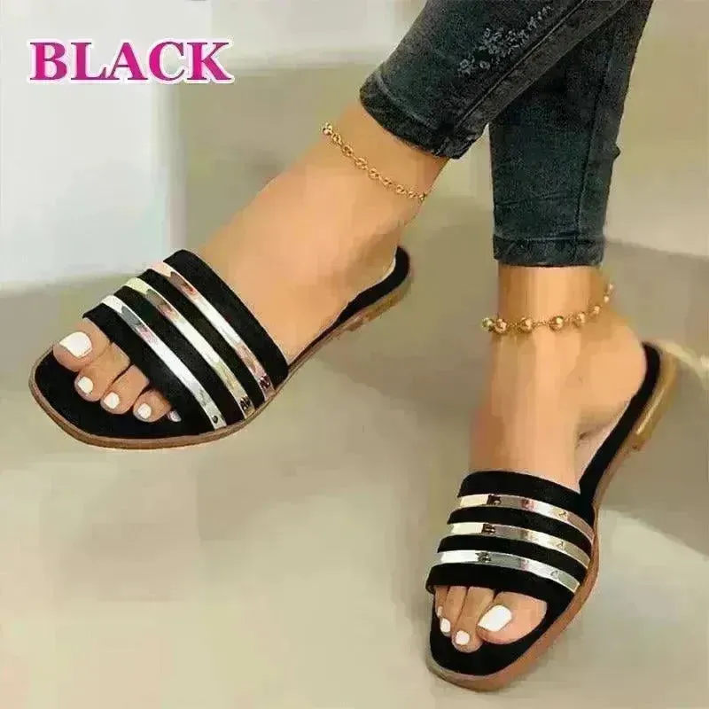 Comfortable Flat Slippers Women