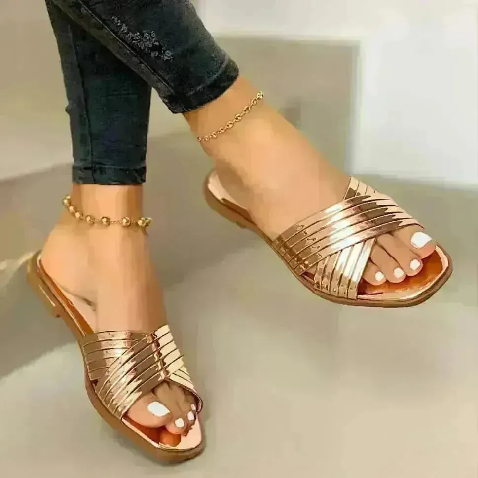 Comfortable Flat Slippers Women