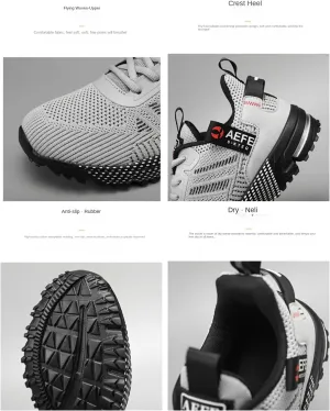 Comfortable Plus Size Men's Running Shoes for Outdoor Activities and Casual Wear