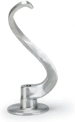 Commercial Spiral Dough Hook for 20 Quart Mixing Bowls, Fits Select Hobart Mixers