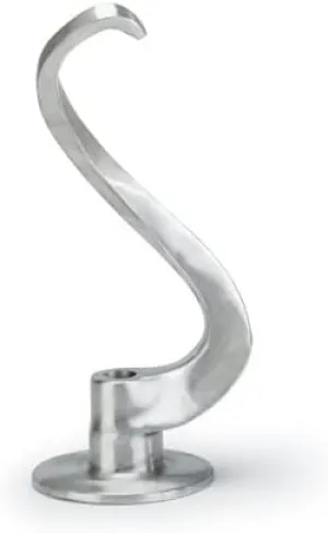 Commercial Spiral Dough Hook for 20 Quart Mixing Bowls, Fits Select Hobart Mixers