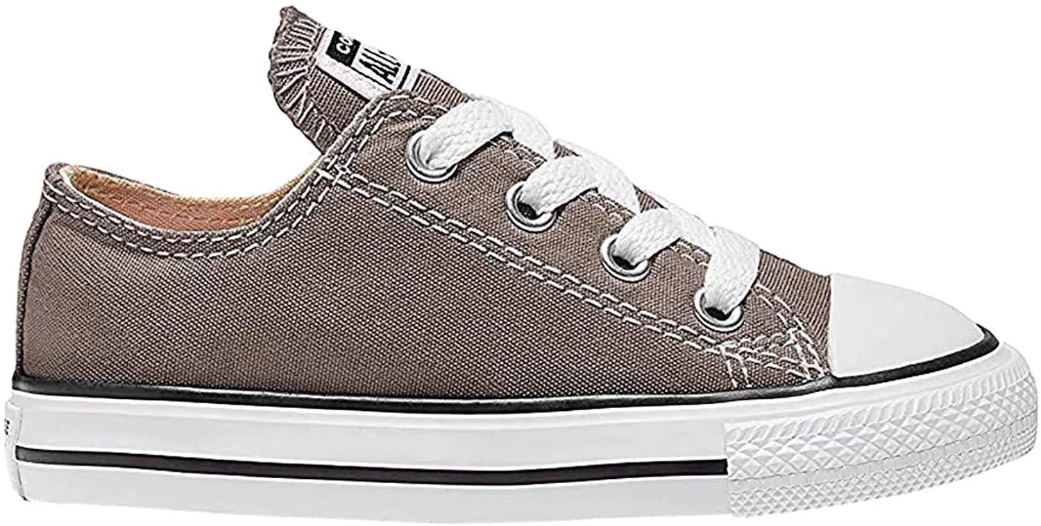 Converse Kids Chuck Taylor Ox Low Charcoal Sneaker - 3