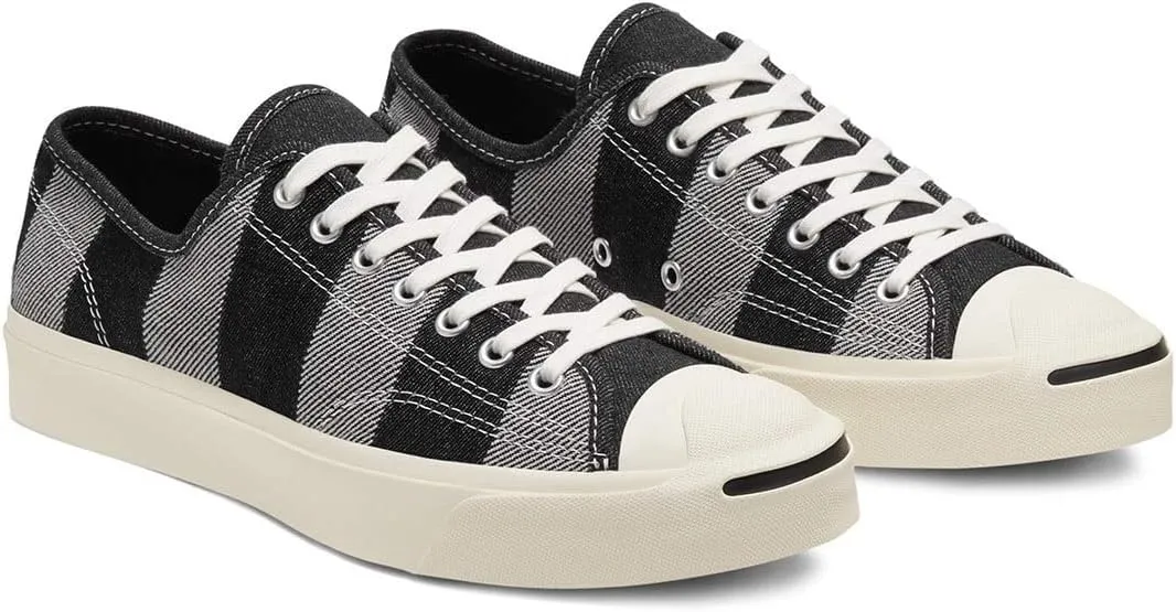 Converse Unisex Stars and Stripes Jack Purcell Black/White