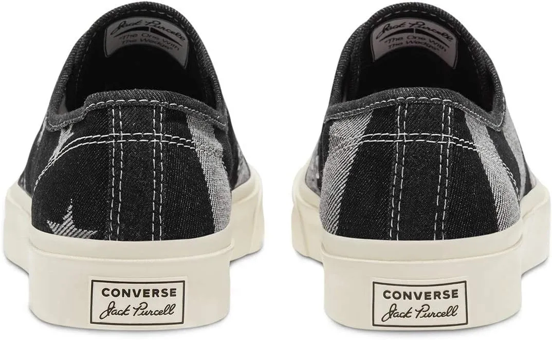 Converse Unisex Stars and Stripes Jack Purcell Black/White